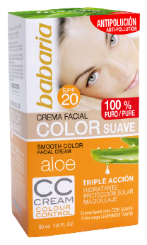 Crema Facial Color CC Crema Triple Acci&oacute;n SPF 20 50 ml