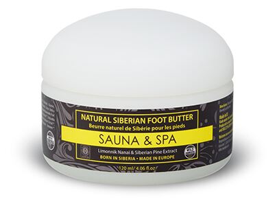 Sauna &amp; Spa Naturalne Masło do Stóp Syberyjskie 120 ml