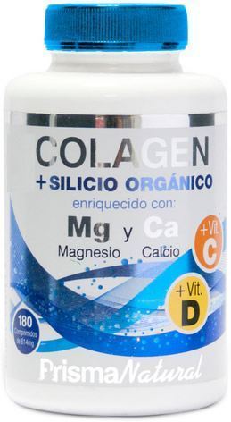 Prisma Kolagen Silikonowy + Mg + Ca + Org 180 Tabletek