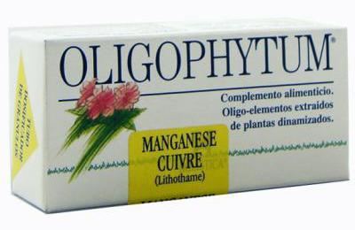 Mangan Miedź Oligophytum (H17 Mcu) Lithotama 100 Mikrotabletek