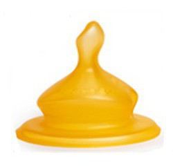 Smoczek gumowy o szerokich ustach 6 m