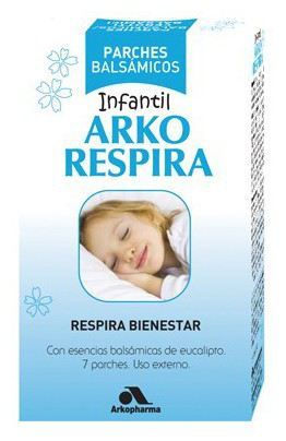 Arkorespira 7 plastry balsamiczne dla dzieci