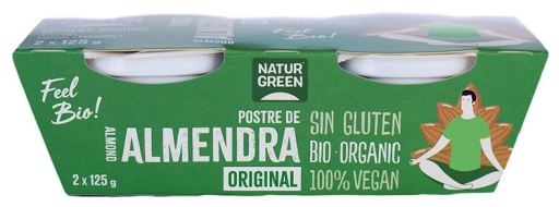 Naturgreen Oryginalny deser migdałowy Bio 2 x 125 g
