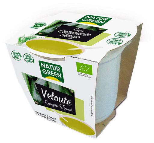 Naturgreen Zupa kremowa z cukinii i kopru włoskiego Bio 310 g