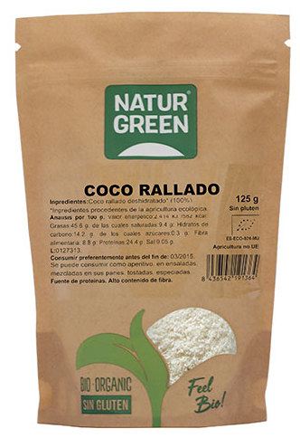 Naturgreen Tw&oacute;j Bio Tarty Kokos 125gr