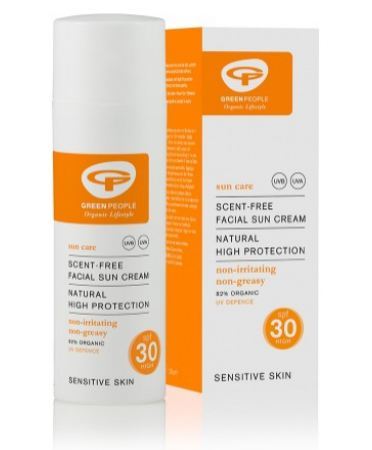 Facial Sun Cream Scent Free Spf30 50 ml