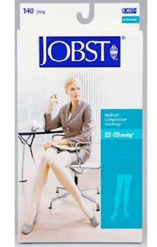Jobst Długie Pończochy 140 Czarne Rozmiar 4 Koronka