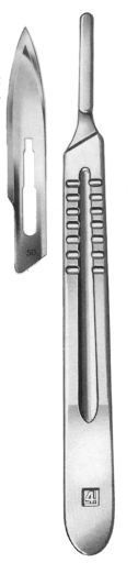 Bisturi Blade N-22 Mango N-4