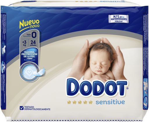 Dodot Sensitive Rn T0 24 szt