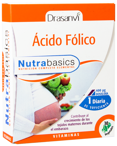 Drasanvi Nutrabasics - Folic Acid 30 Capsules