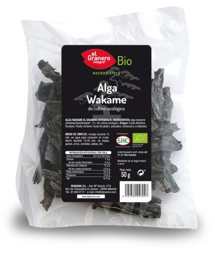 El Granero Integral Wodorosty Wakame 50 gram