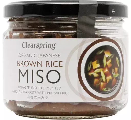 Clearspring Genmai miso niepasteryzowane 300 gr