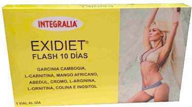 Exidiet Flash 10 slajdów 10 fiolek