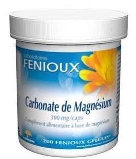 Fenioux Węglan magnezu 300 mg 200 kapsułek