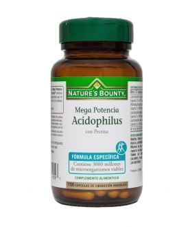 Moc Mega Acidophilus z Pectin 100 Capsules