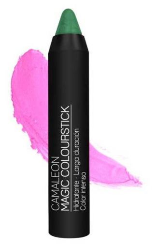 Camaleon Cosmetics Magiczna zielona szminka nr 3 Chameleon