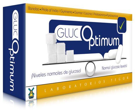 Laboratorios Tegor Glucoptimum suplement 60 kapsułek