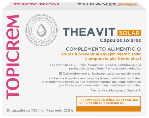 Topicrem Theavit Solar 30 kapsułek