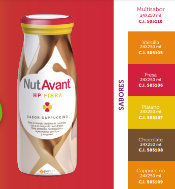 Nutavant Wł&oacute;kno waniliowe 250 ml 24 sztuki