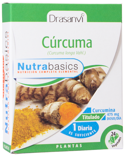 Kurkuma 24 kapsułki Nutrabasics