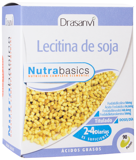 Drasanvi Lecytyna sojowa 540 mg 90 pereł Nutrabasicos