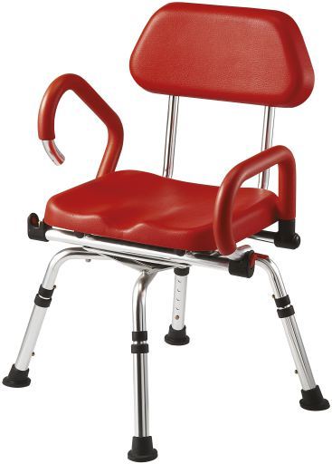 Garcia 1880 Obrotowe aluminiowe krzesło łazienkowe