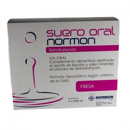 Serum doustne truskawkowe 2 opakowania 250 ml