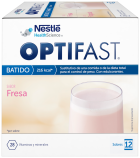 Batido Fresa 12 Sobres x 55 gr