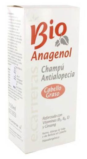 Szampon do włos&oacute;w tłustych Carreras Bio Anagenol