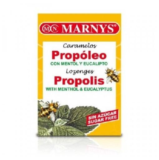 Marnys Propolis Cukierki bez mentolu i eukaliptusa 20 sztuk 36,5 gr