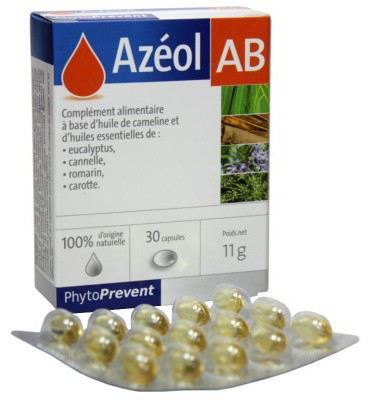 Azeol ab z olejkami eterycznymi 30 kapsułek