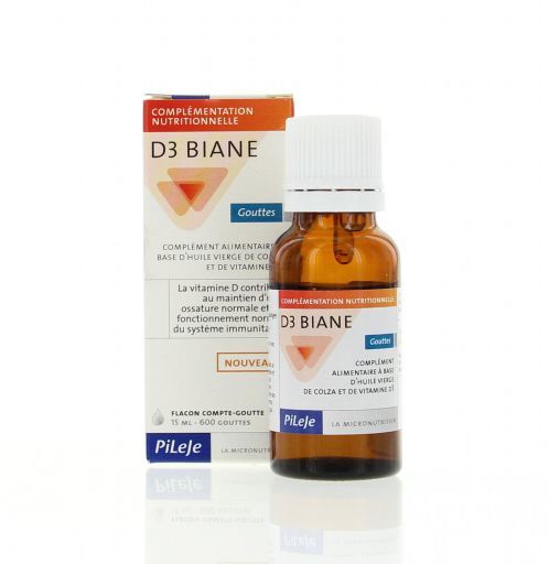 D3 Biane Roztwór 15 ml 600 Kropli