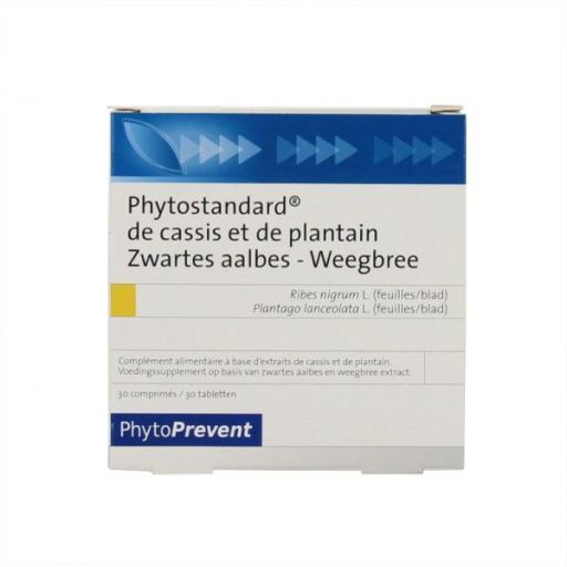 Phytostandard czarna porzeczka babka lancetowata 30 tabletek suplement diety