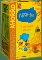 Owsianka 8 Pełnoziarnistych Zb&oacute;ż z Miodem + 6 miesięcy