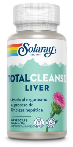 Solaray Total Cleanse Liver 60 kapsułek roślinnych
