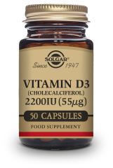 Witamina D3 2200 iu (55 μg) (cholekalcyferol) 100 kapsułek