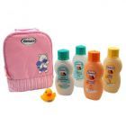 R&oacute;żowy plecak Opakowanie 4 sztuki