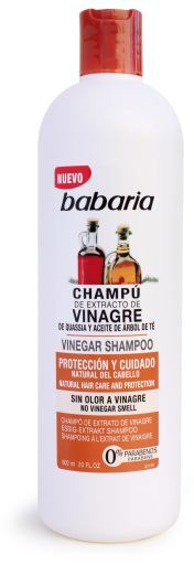 Babaria Szampon z ekstraktem z octu i olejkiem z drzewa herbacianego 600 ml