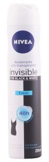 Czarno-biały niewidoczny świeży dezodorant do odparowywania 200 ml