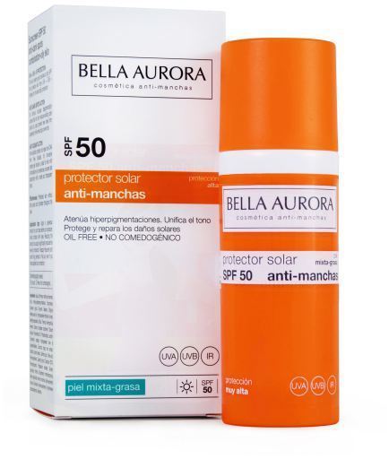 Anti-Spot Sunscreen SPF 50 Sk&oacute;ra mieszana i tłusta 50 ml