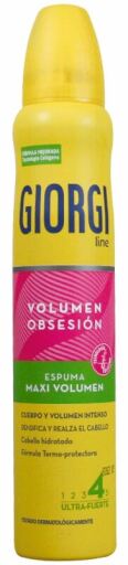 Maxi-Volume Ultra-Strong Fixation Mousse N&ordm;4 210 ml