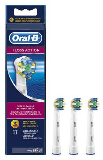 Replacement Brush Recharge 3 Spares Flossaction