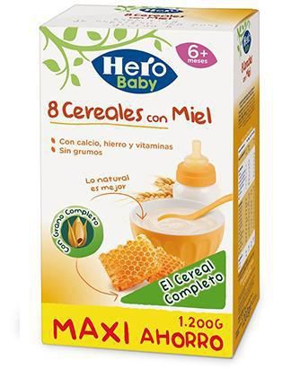 Porridge 8 Cereals Honey +6 Months 1200 gr