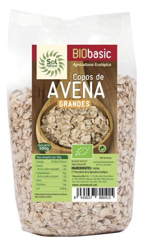 Big Bio Płatki Owsiane 500 gr