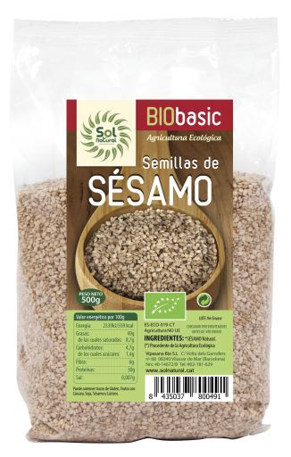 Organiczne Naturalne Nasiona Sezamu 500 gr