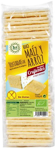 Bezglutenowe Tostady Kukurydziano-Ryżowe 200 gr