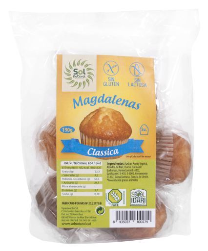 Klasyczne Babeczki 5 sztuk 190 gr