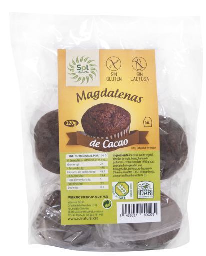 Babeczki Super-Choc 5 sztuk 190 gr