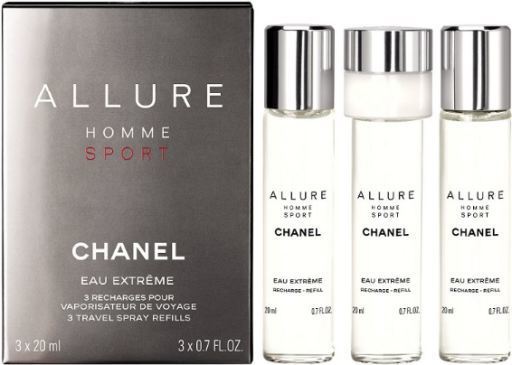 Woda perfumowana Allure Homme Sport Eau Extr&ecirc;me 3 x 20 ml