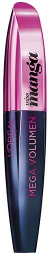 Mega Volume Miss Manga M&aacute;scara de Pesta&ntilde;as Extra Black 10 ml
